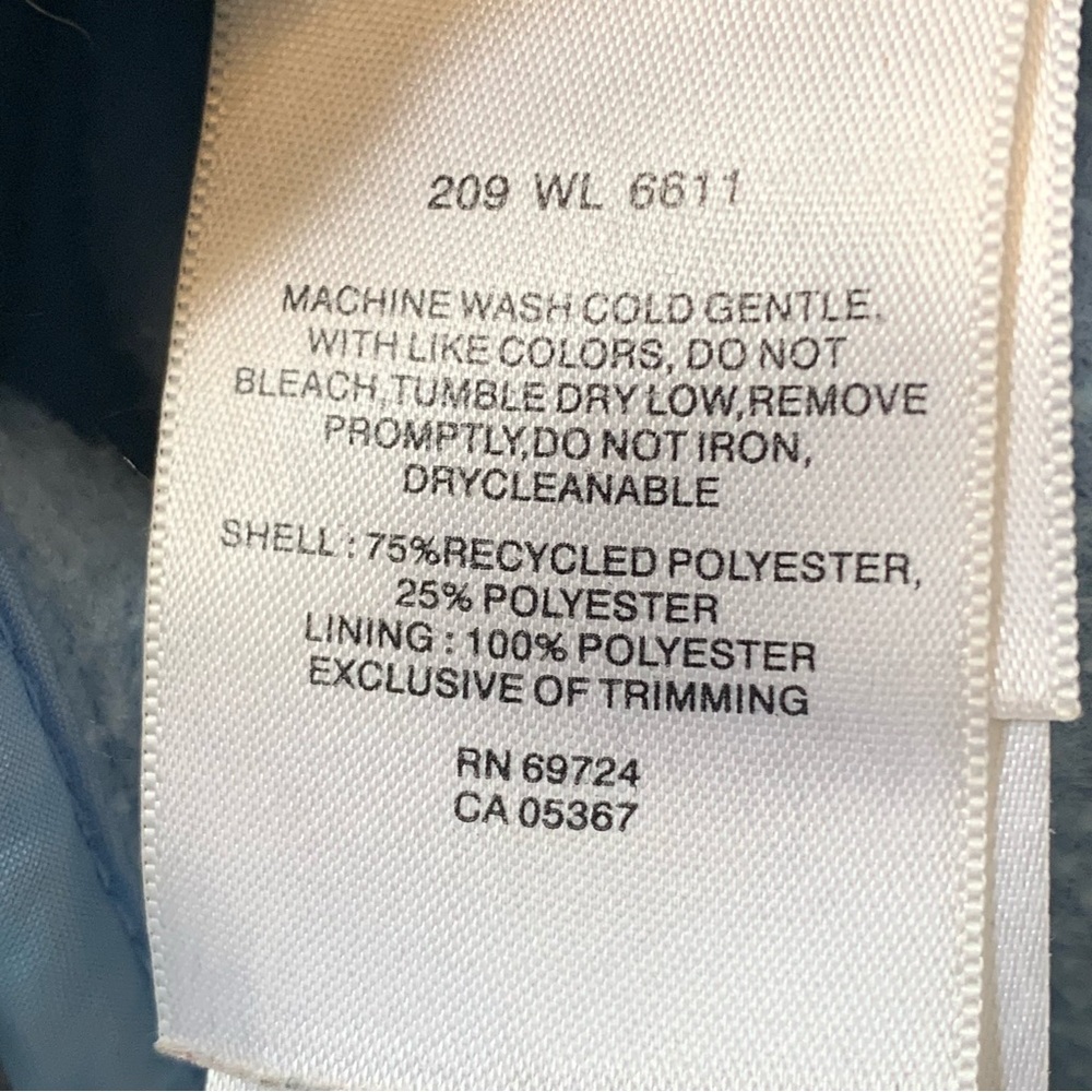 Columbia Women's 2 Tone Blue Interchange Fleece Jacket Size Small Full Zip - Picture 4 of 7